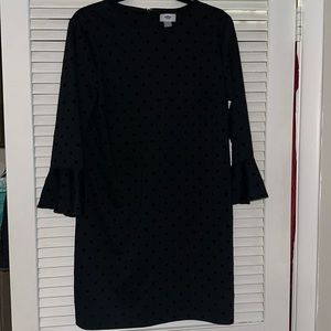 Old Navy Black Dress with Polka Dots
